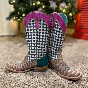Ariat Multicolor Heeled Boots